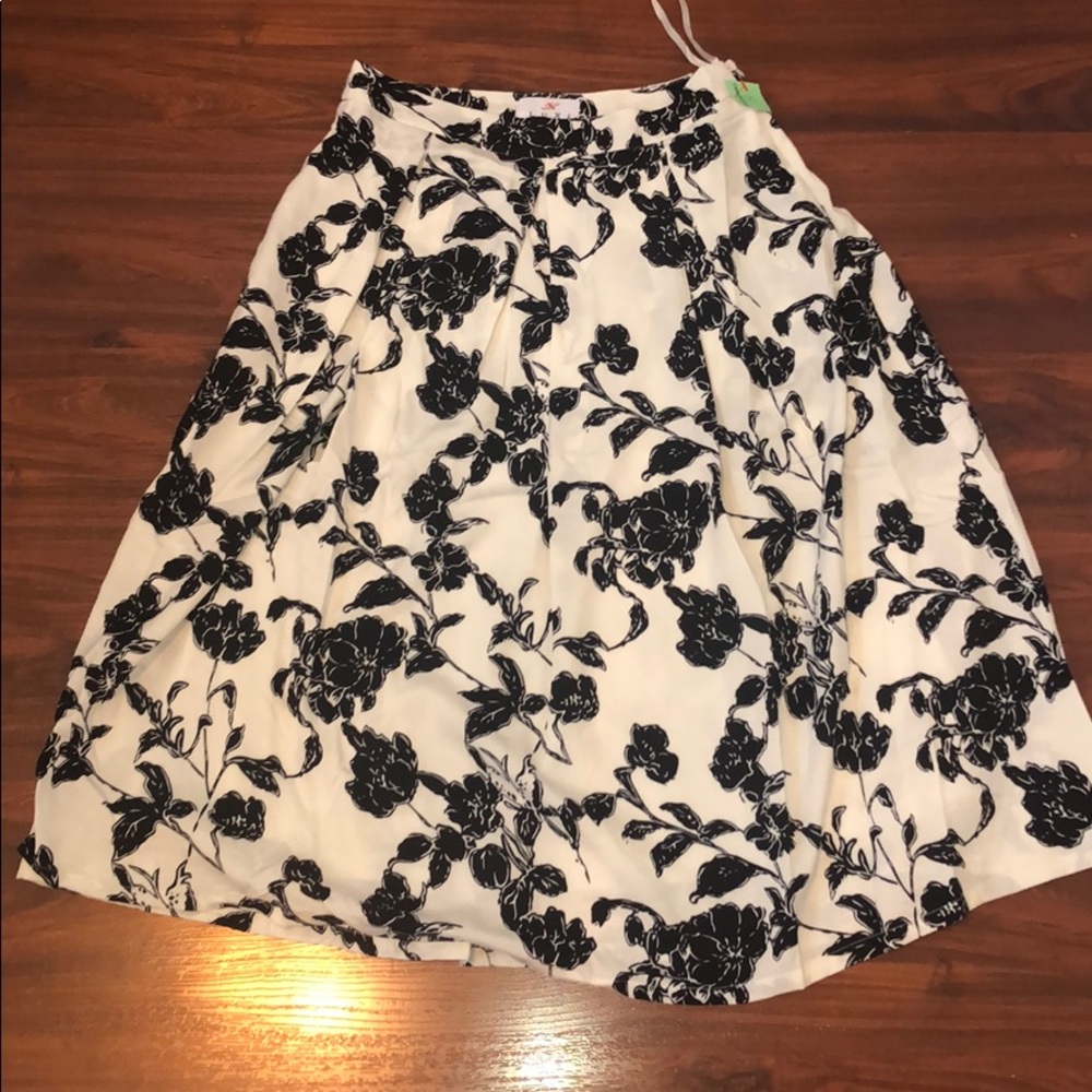 Luxi Floral Midi Skirt